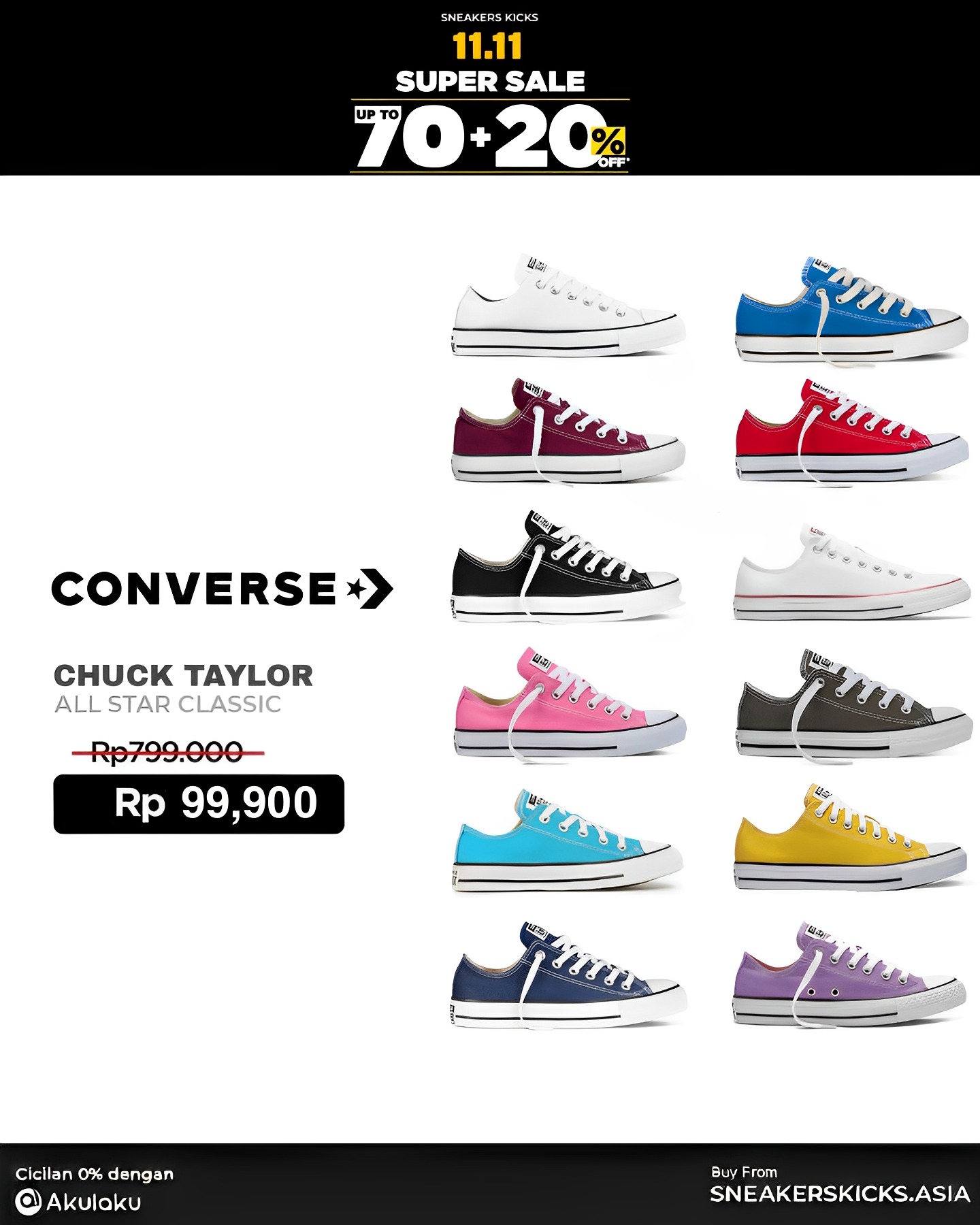 CONVERSE CHUCK TAYLOR ALL STAR CLASSIC SERIES
