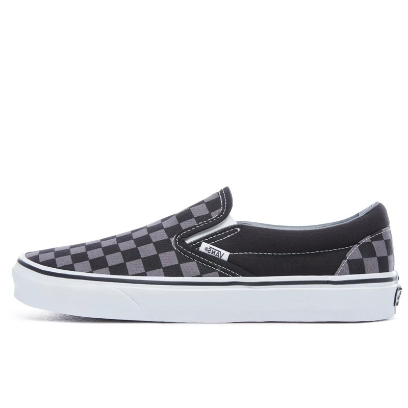 VANS CLASSICS SLIP-ON CHECKERBOARD BLACK POWTER