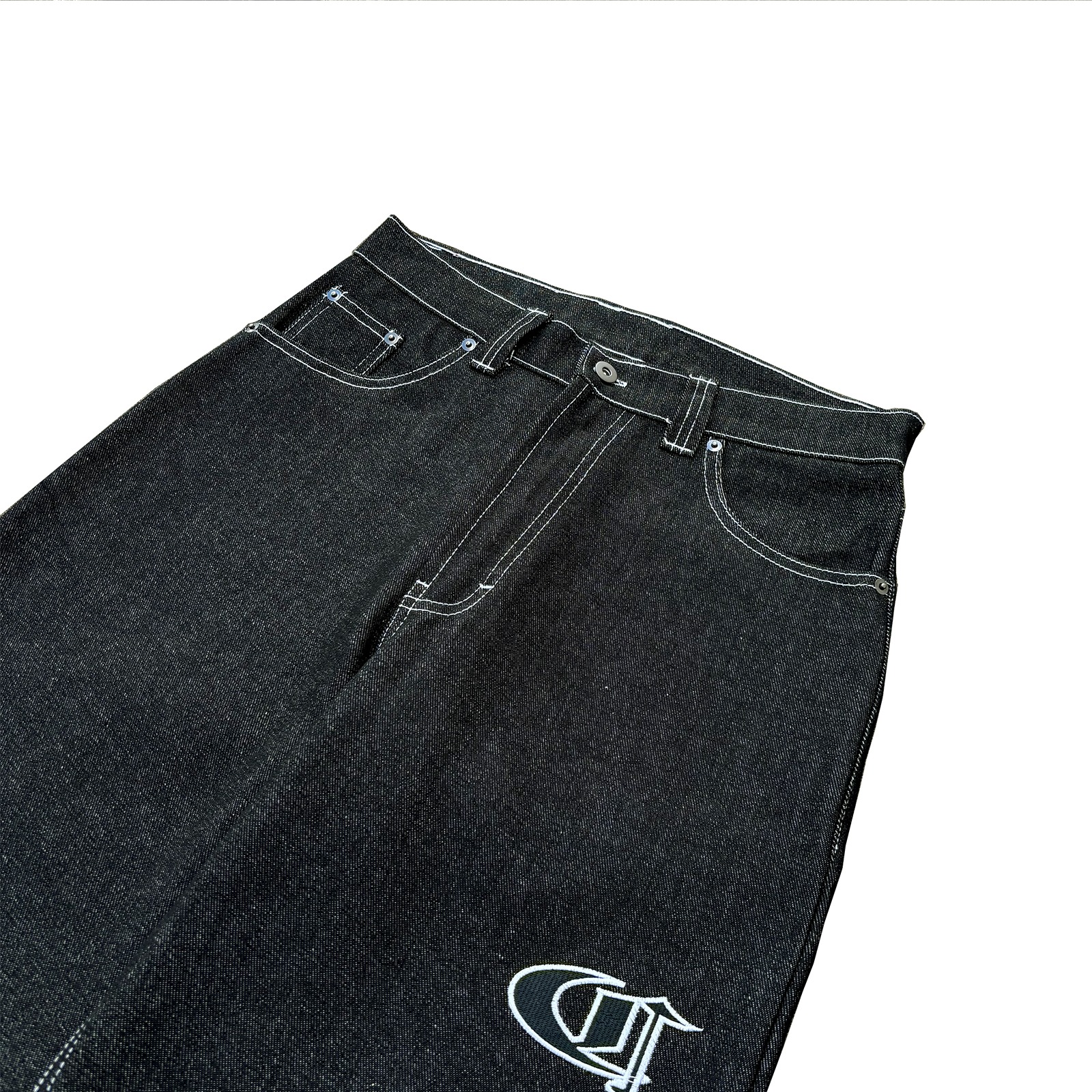 BAGGY JEANS - BLACKLINE