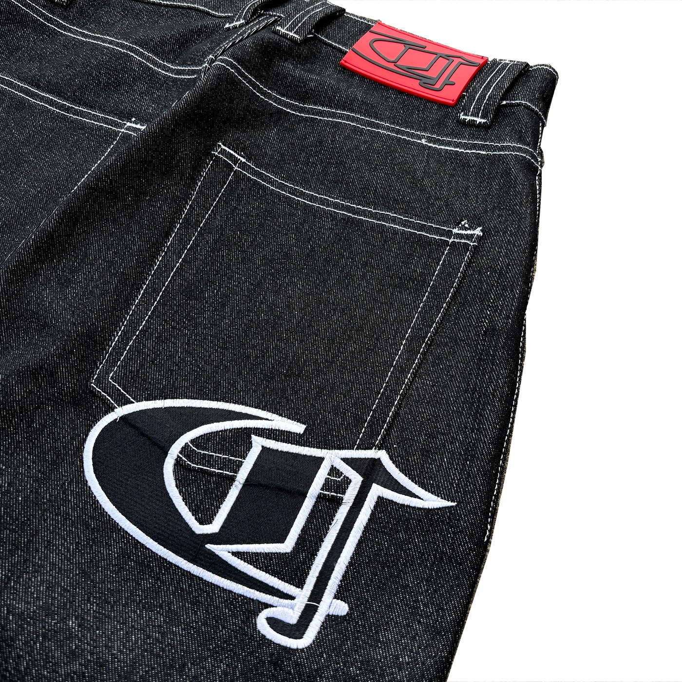 BAGGY JEANS - BLACKLINE