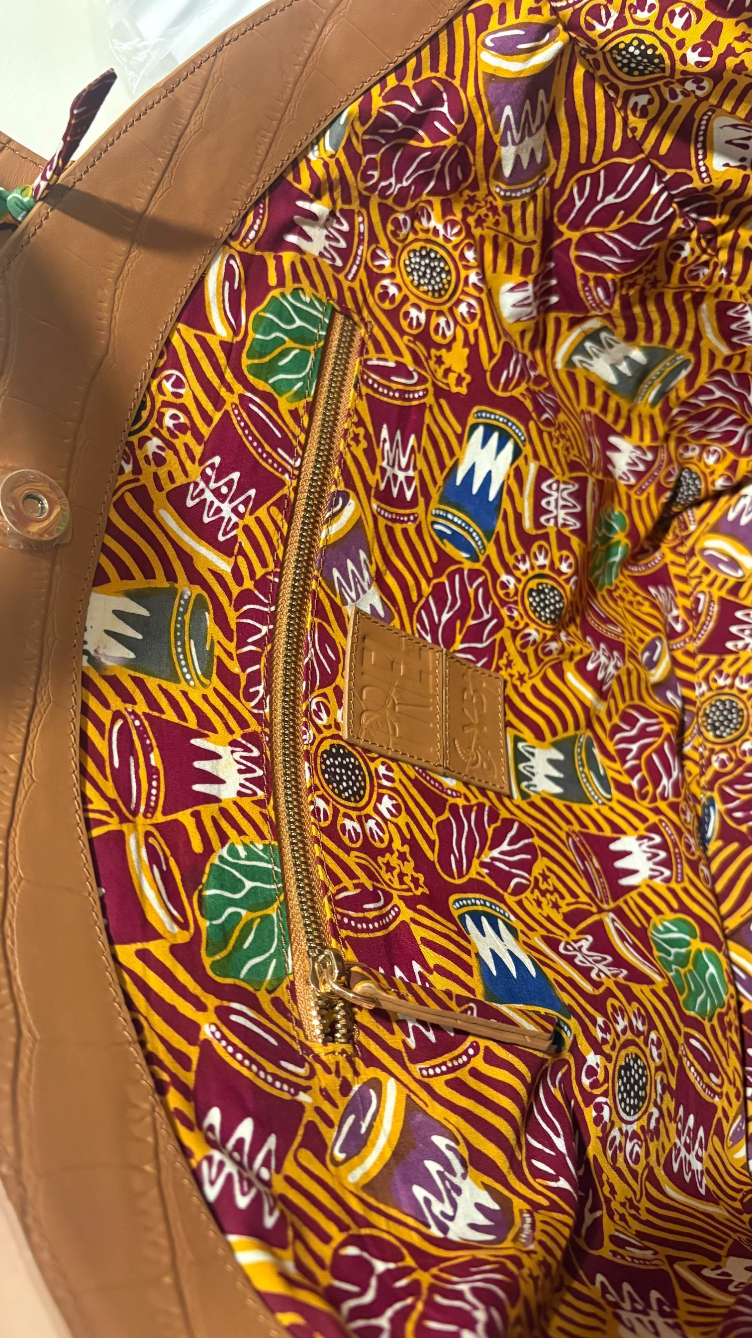 Priel x YBI Cherry Caramel Jolie Turtle travel Bag