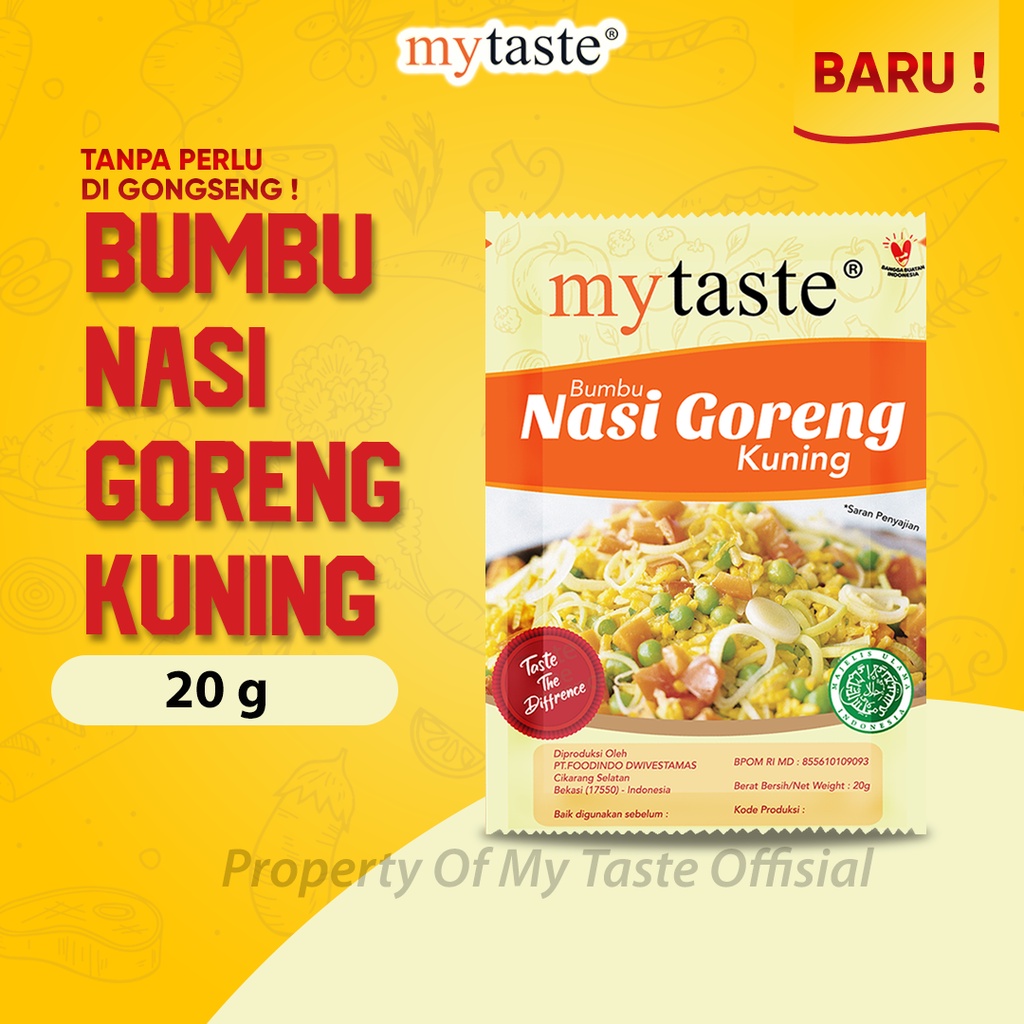 MyTaste Bumbu Nasi Goreng Kuning 20g
