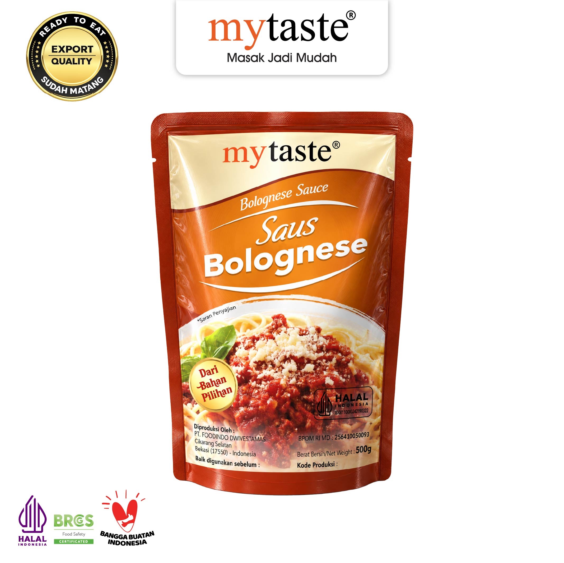 MYTASTE Bolognese Sauce 500g
