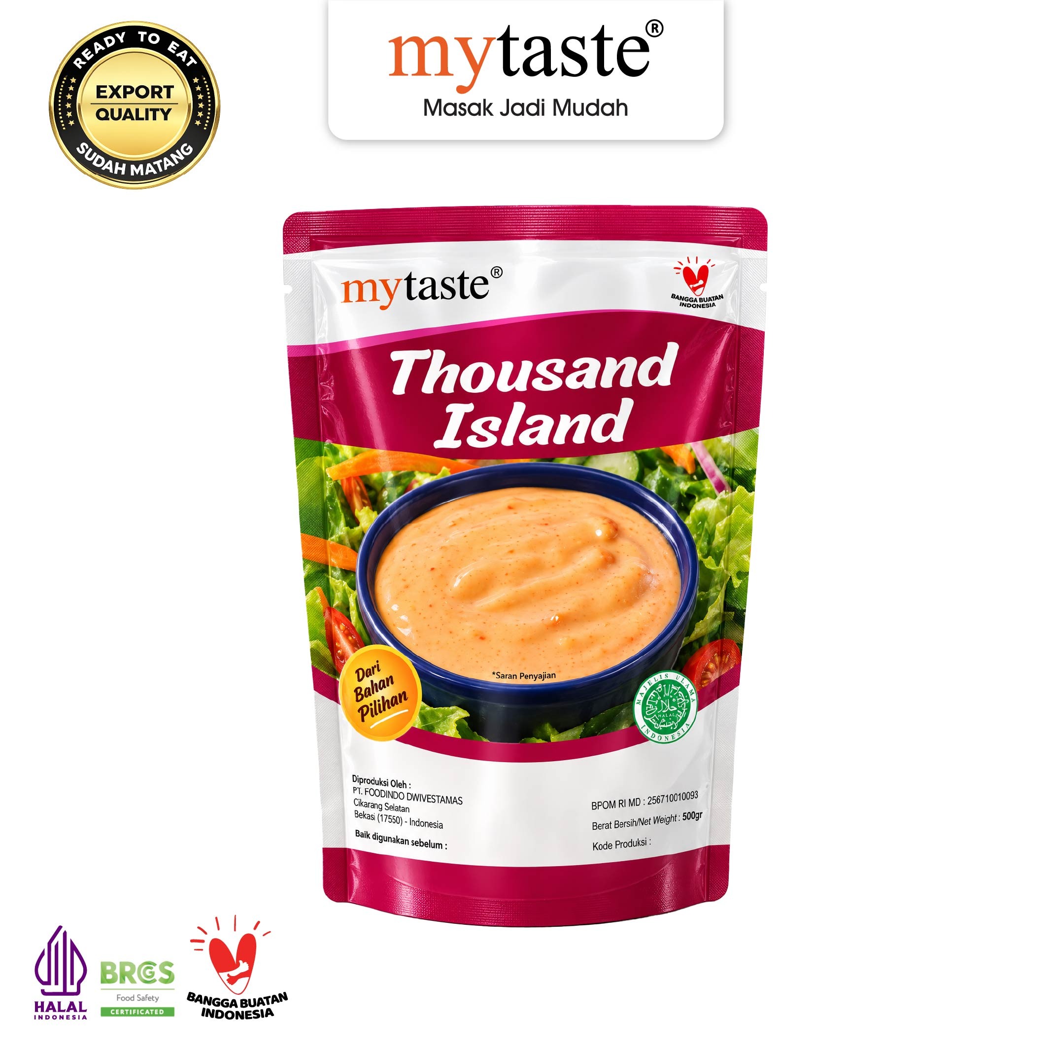 MY Taste Thousand Island 500 gr Saus Salad