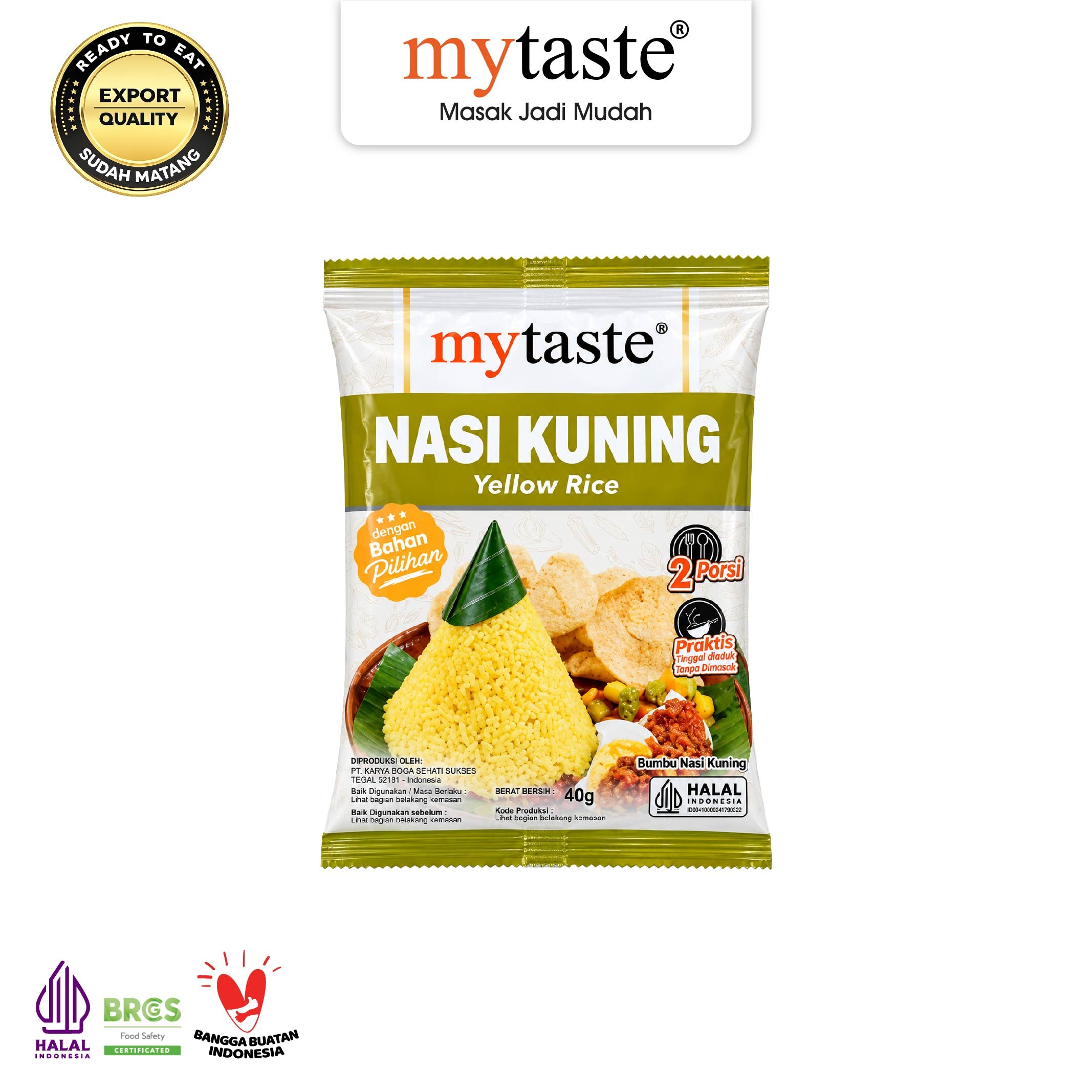 MYTASTE Bumbu Nasi Kuning 40g