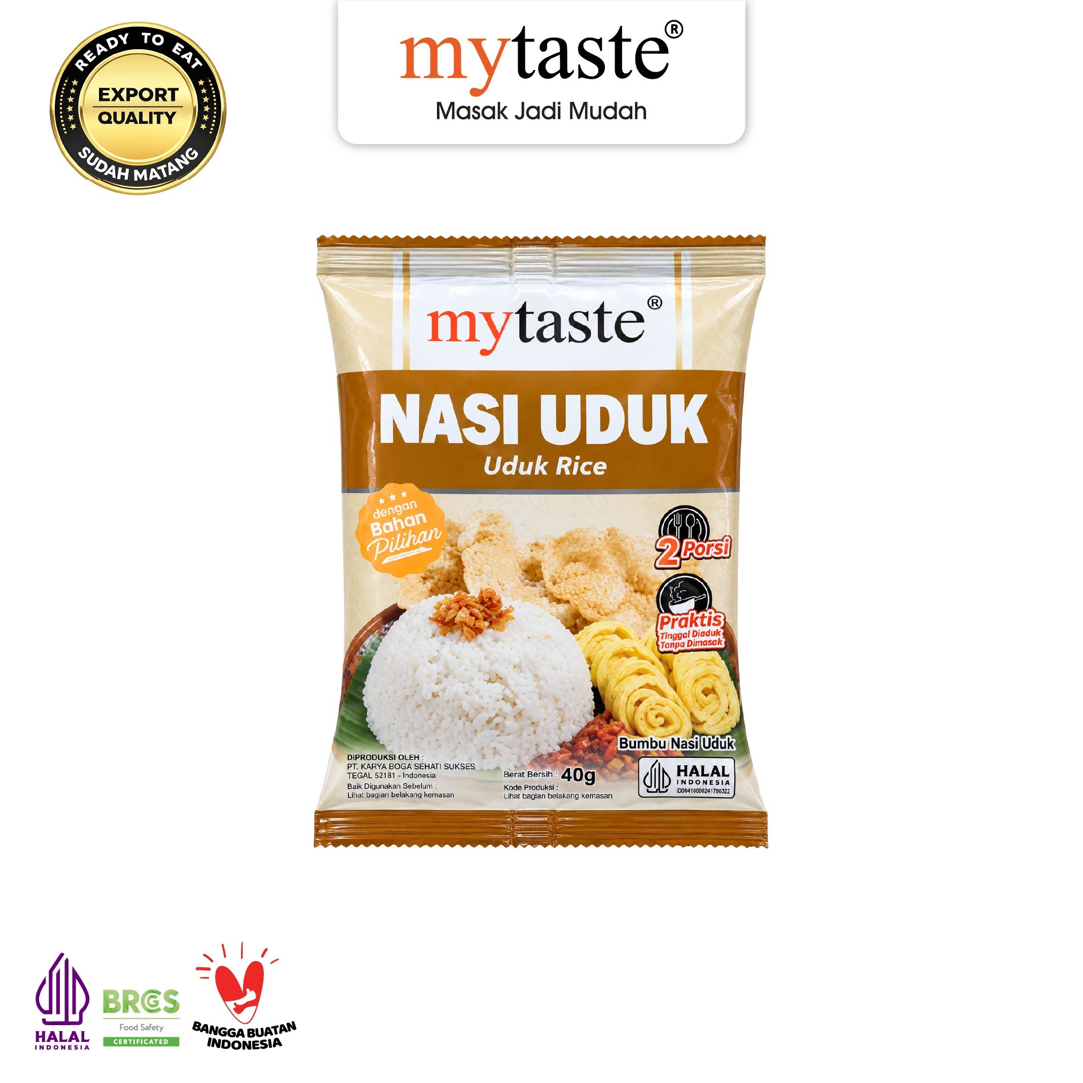 MYTASTE Bumbu Nasi Uduk 40g