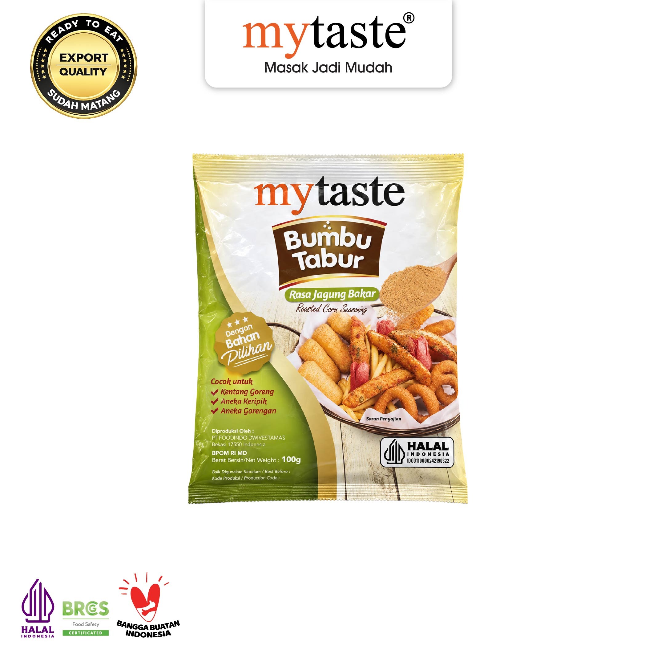 MYTASTE Bumbu Tabur Rasa Jagung Bakar 100g