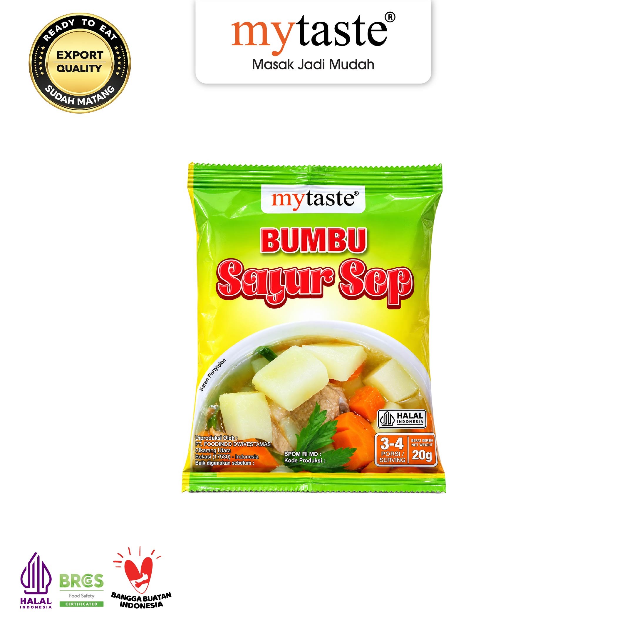 MYTASTE Bumbu Sayur Sop 20g