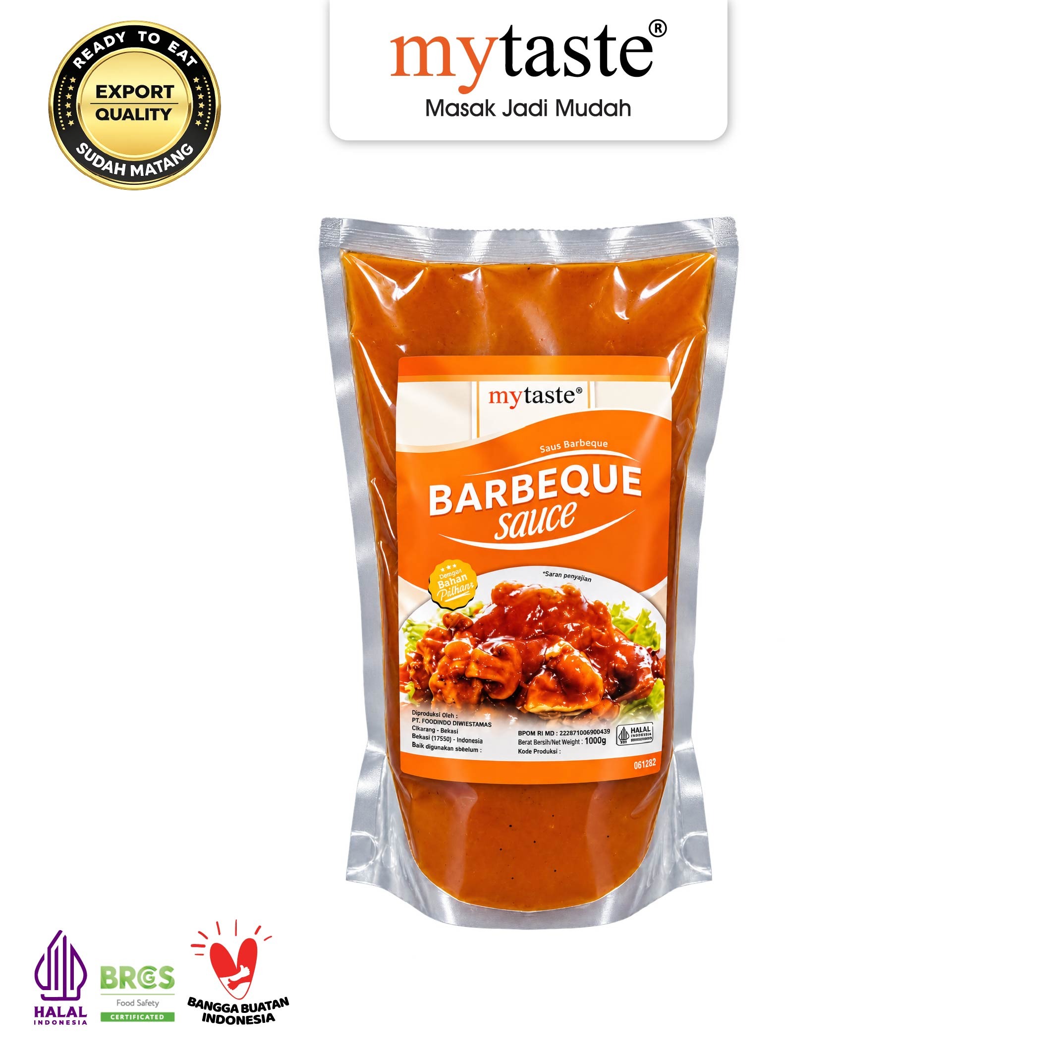 MYTASTE Barbeque Sauce 1Kg