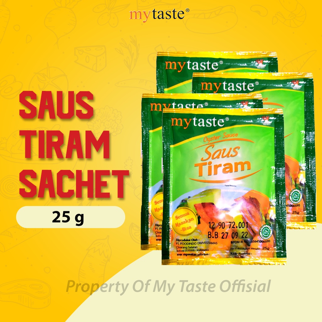 MYTASTE Saus Tiram 25g ISI 5 PCS