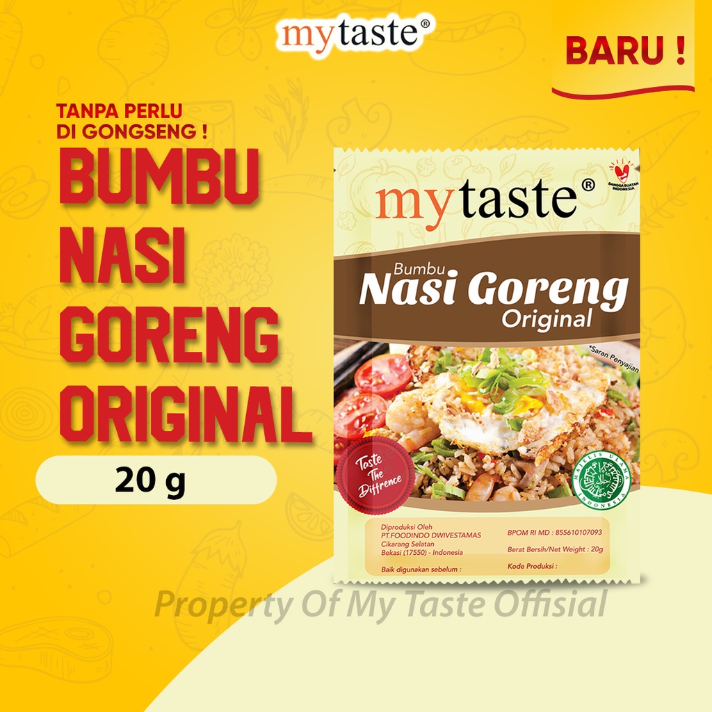 MyTaste Bumbu Nasi Goreng Original 20g