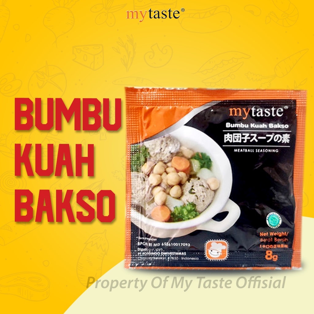 MYTASTE Bumbu Kuah Bakso 8g