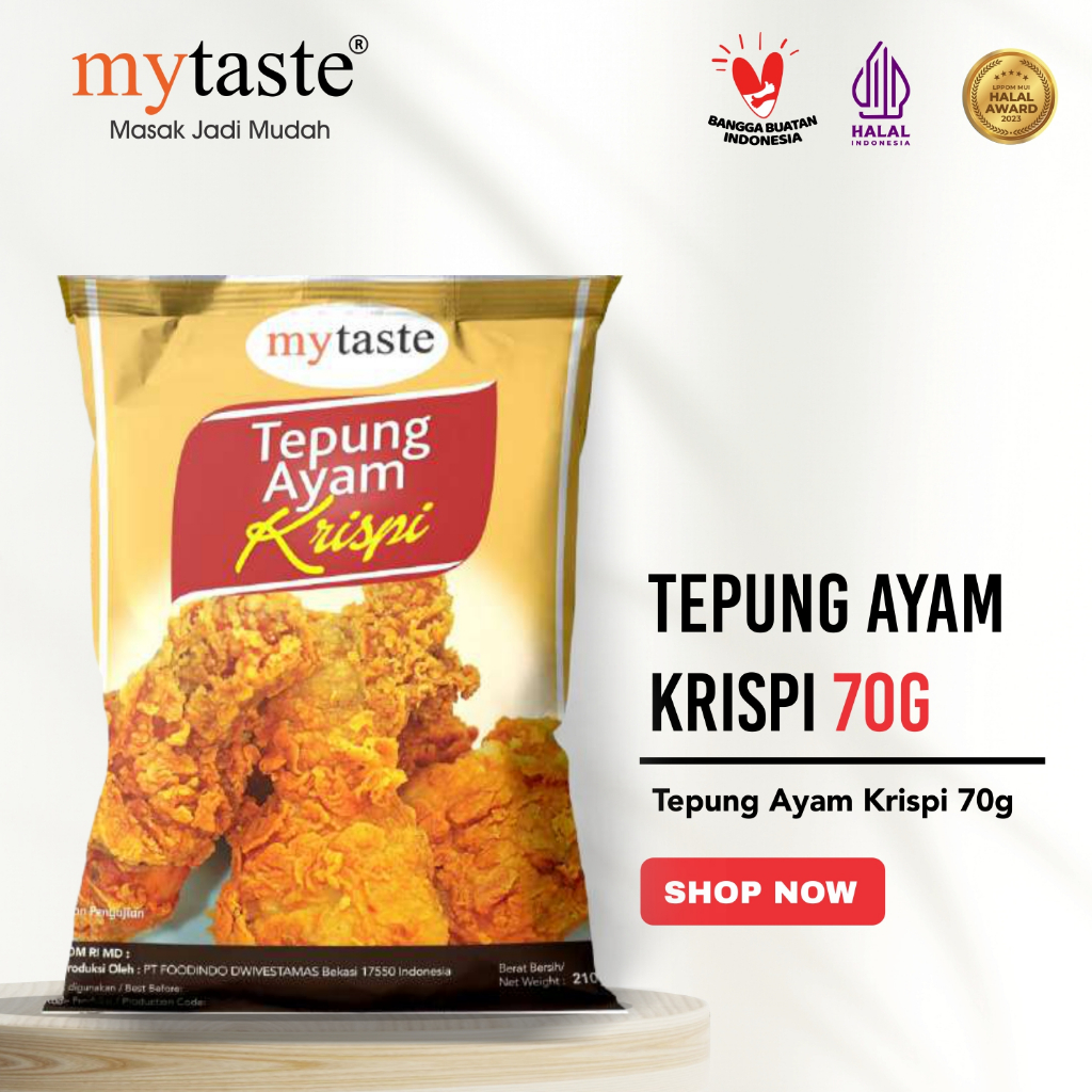 MYTASTE Tepung Ayam Krispi 70g