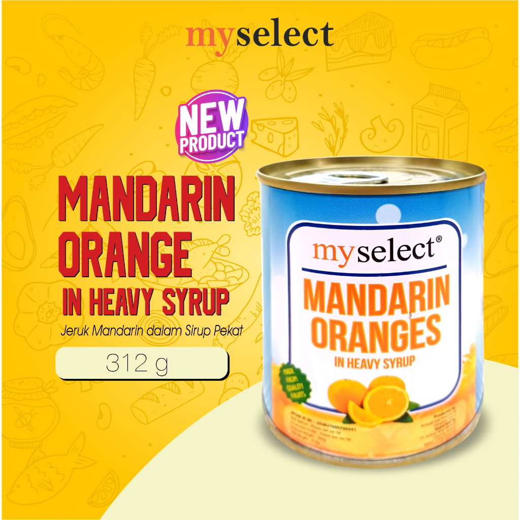 MYSELECT Mandarin Oranges 312g