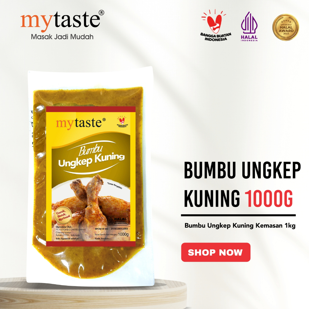 MyTaste Bumbu Ungkep Kuning 1 Kg