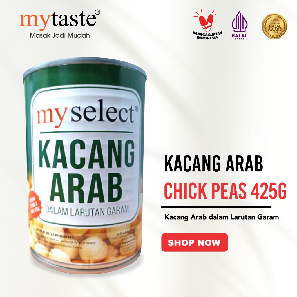 MYSELECT Kacang Arab 425g