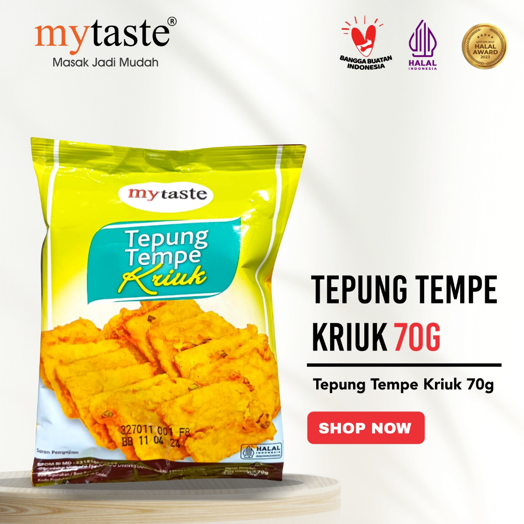 MYTASTE Tepung Tempe Kriuk 70g