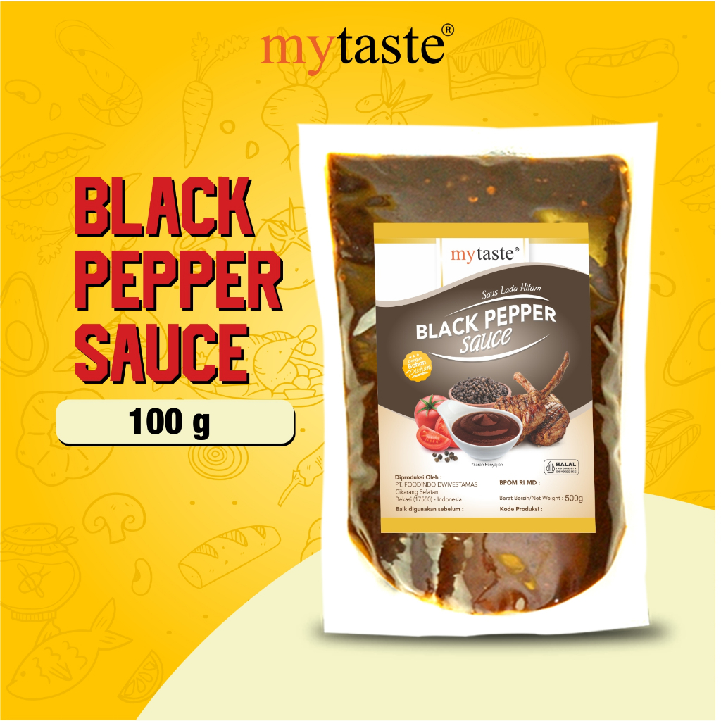 MYTASTE Black Pepper Sauce 100g