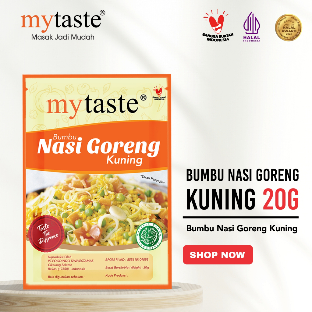 MyTaste Bumbu Nasi Goreng Kuning 20g
