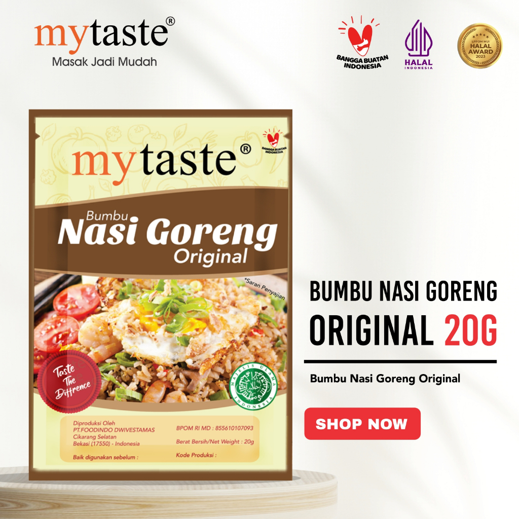 MyTaste Bumbu Nasi Goreng Original 20g