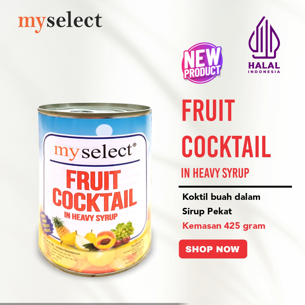 MYSELECT Fruit Cocktail 425g