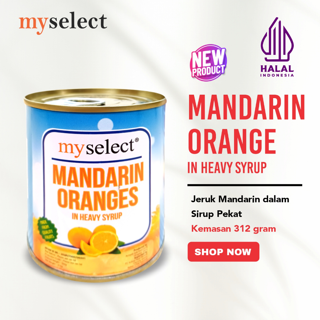 MYSELECT Mandarin Oranges 312g
