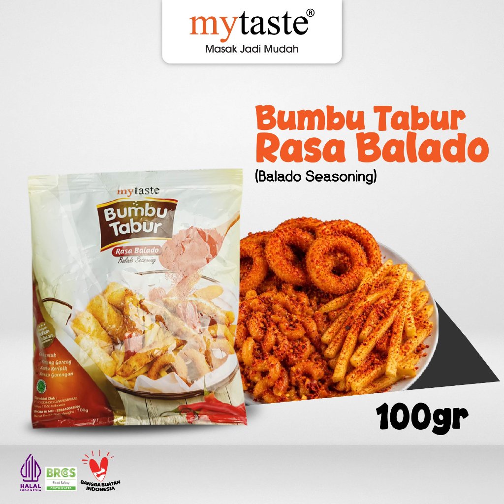 MYTASTE Bumbu Tabur Rasa Balado 100g