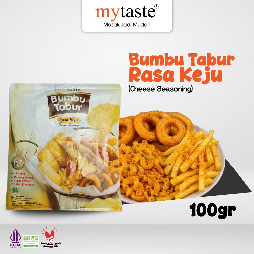 MYTASTE Bumbu Tabur Rasa Keju 100g