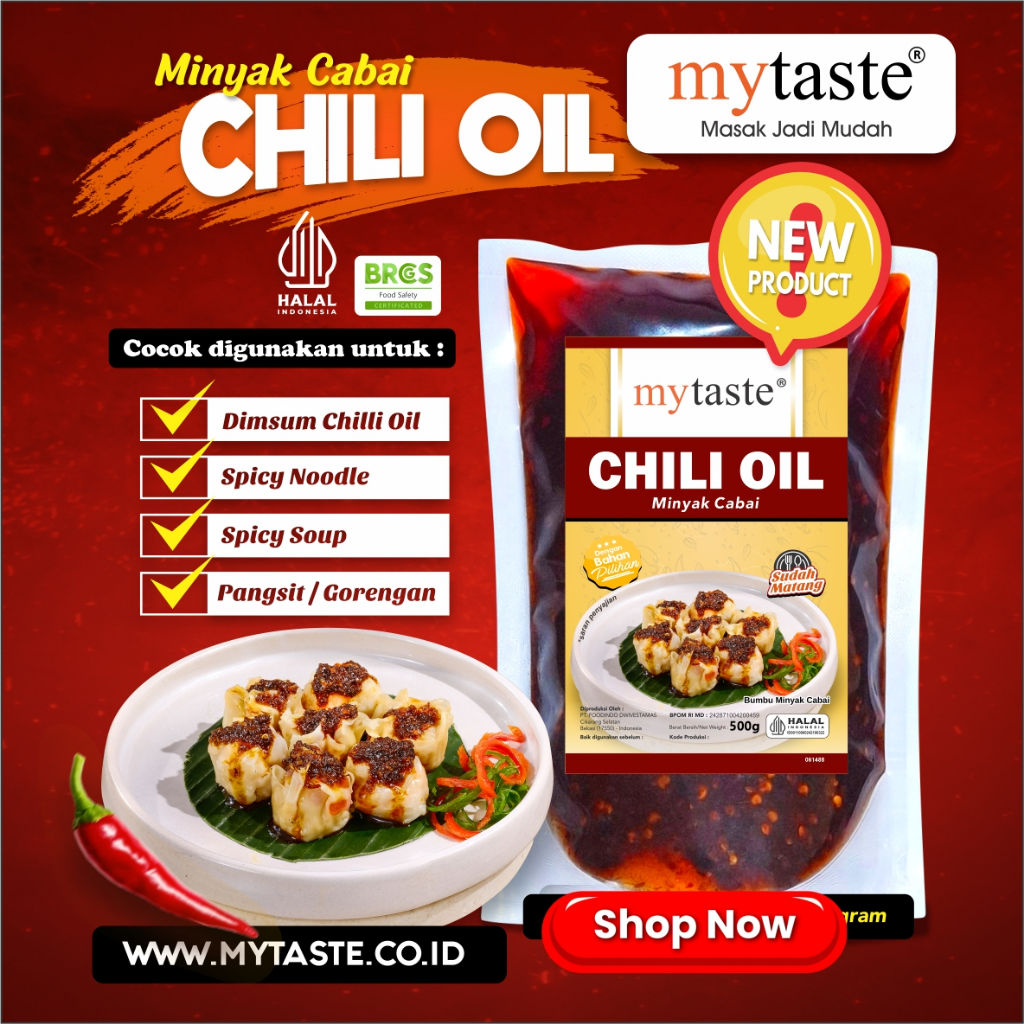 MYTASTE Chili Oil 500g