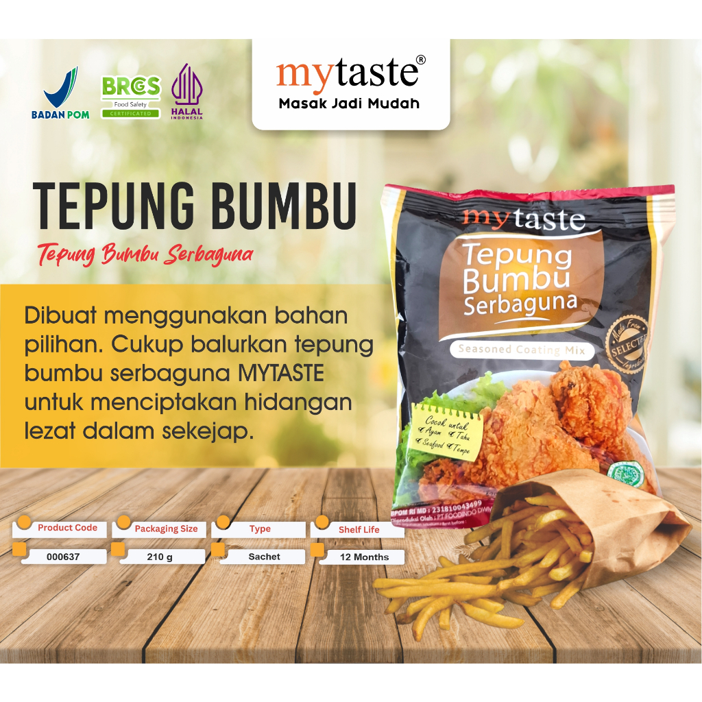 MY Taste Tepung Bumbu Serbaguna 210 gram