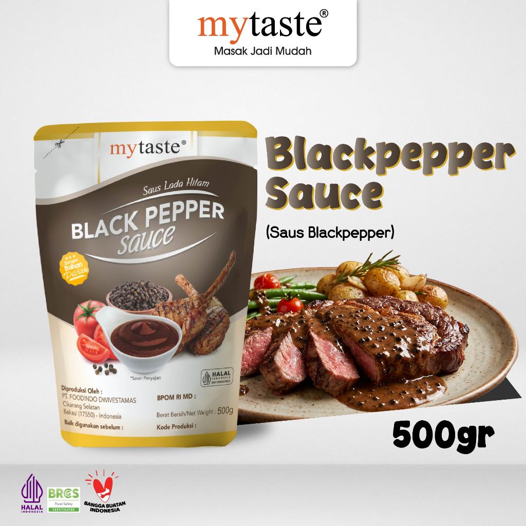 MYTASTE Black Pepper Sauce 500g