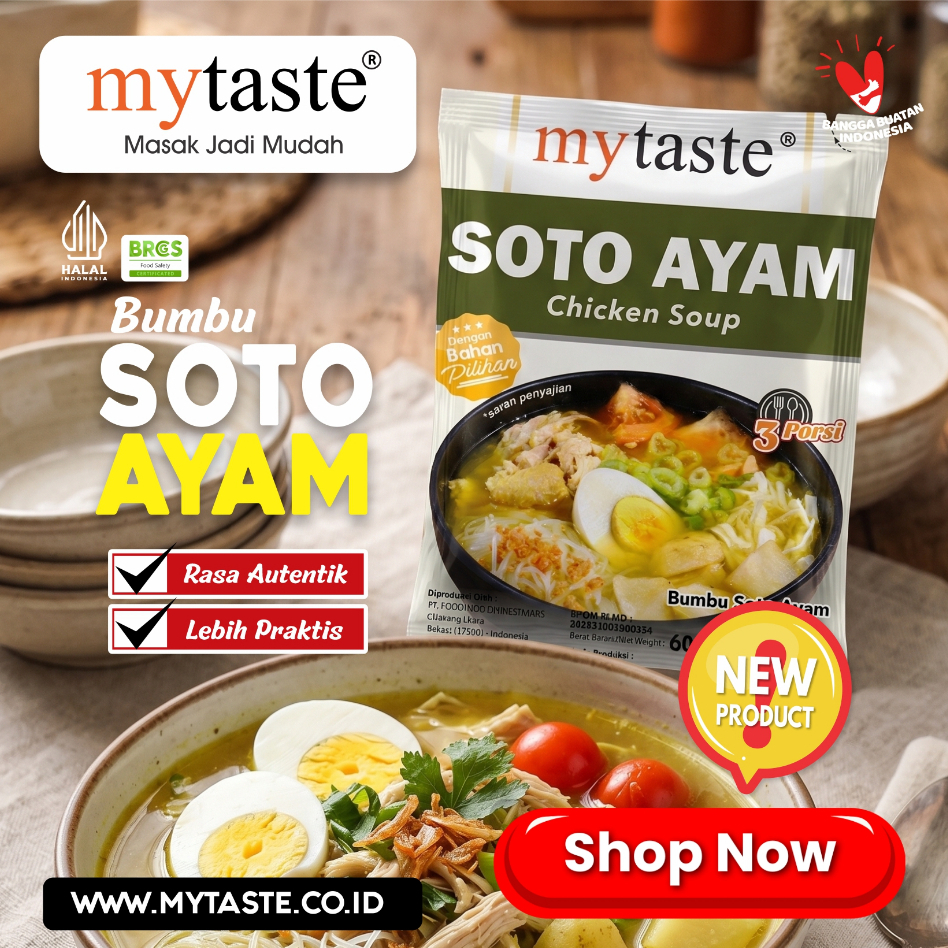 MYTASTE Bumbu Soto Ayam 60g