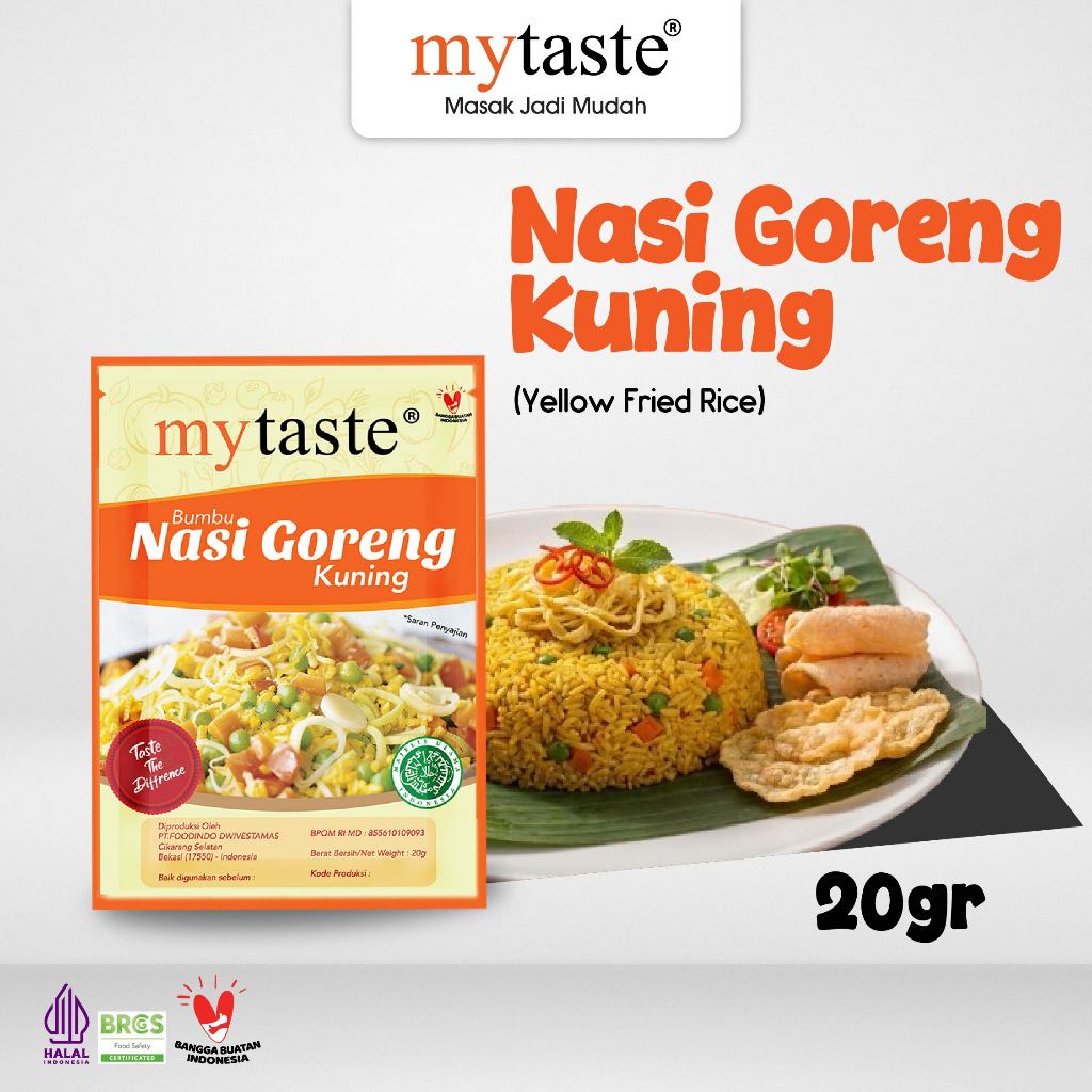 MyTaste Bumbu Nasi Goreng Kuning 20g