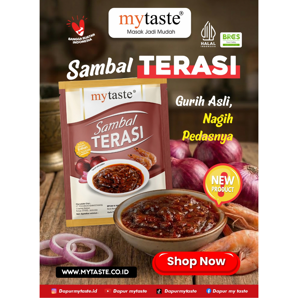 MYTASTE Sambal Terasi 15g