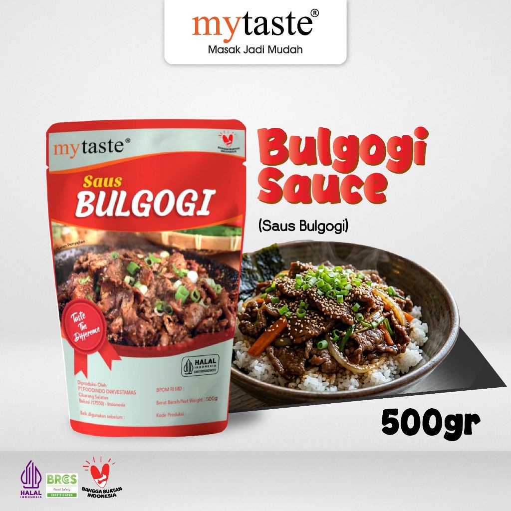 MYTASTE Bulgogi Sauce 500g
