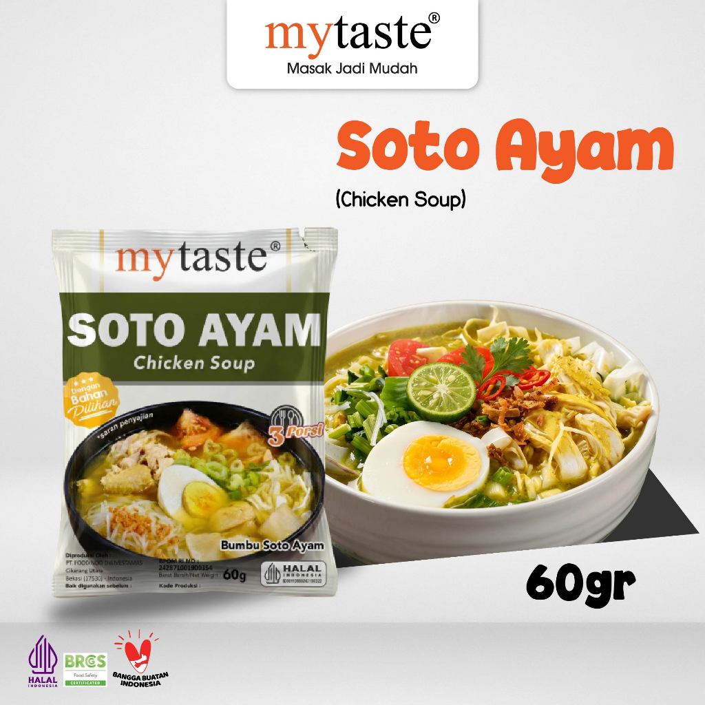 MYTASTE Bumbu Soto Ayam 60g