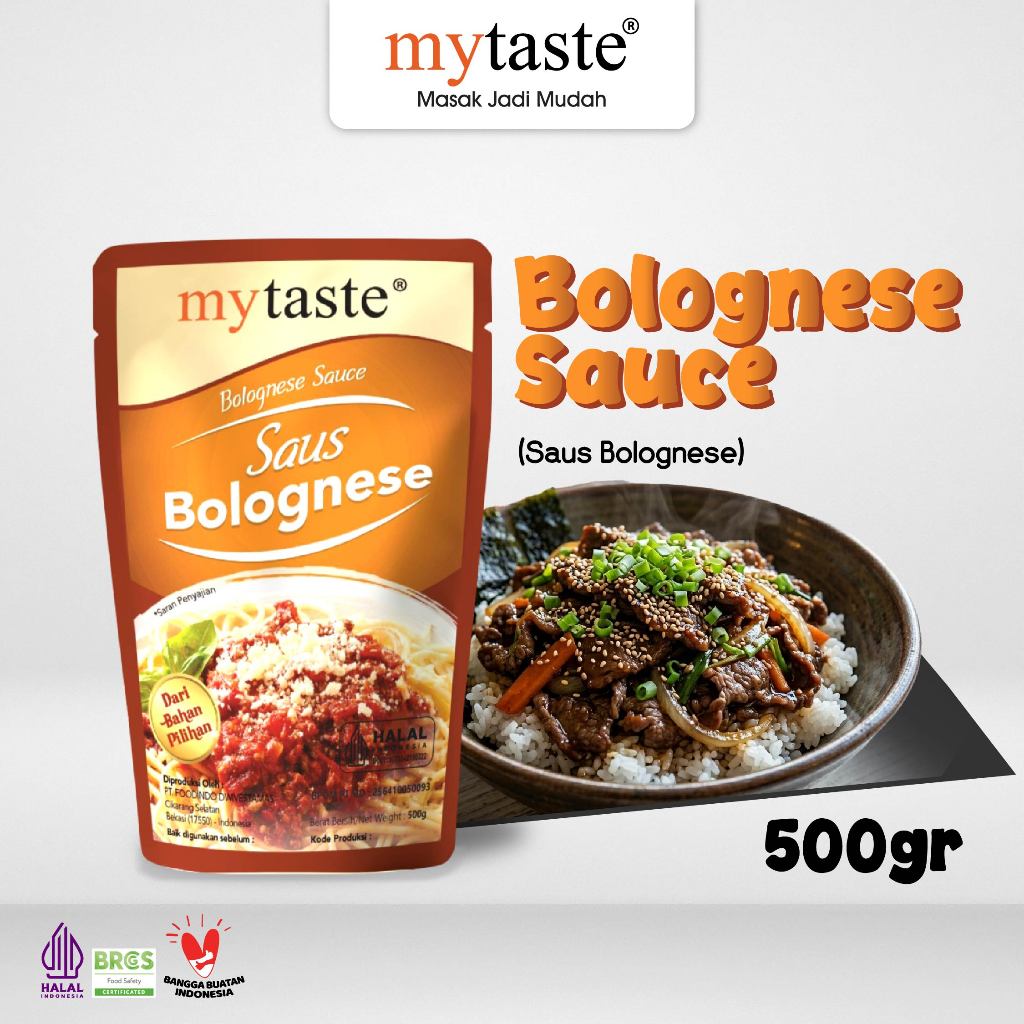 MYTASTE Bolognese Sauce 500g