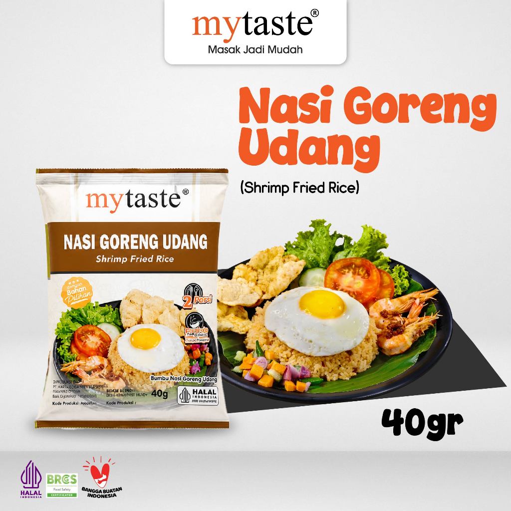 MYTASTE Bumbu Nasi Goreng Udang 40g