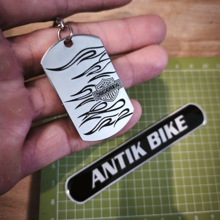GANTUNGAN KUNCI BOLAK BALIK MODEL HD motorcycle