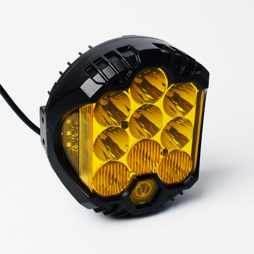 Harley Davidson Lampu LED 5 inch Model Baja Designed for Harley Davidson Ultra Softail