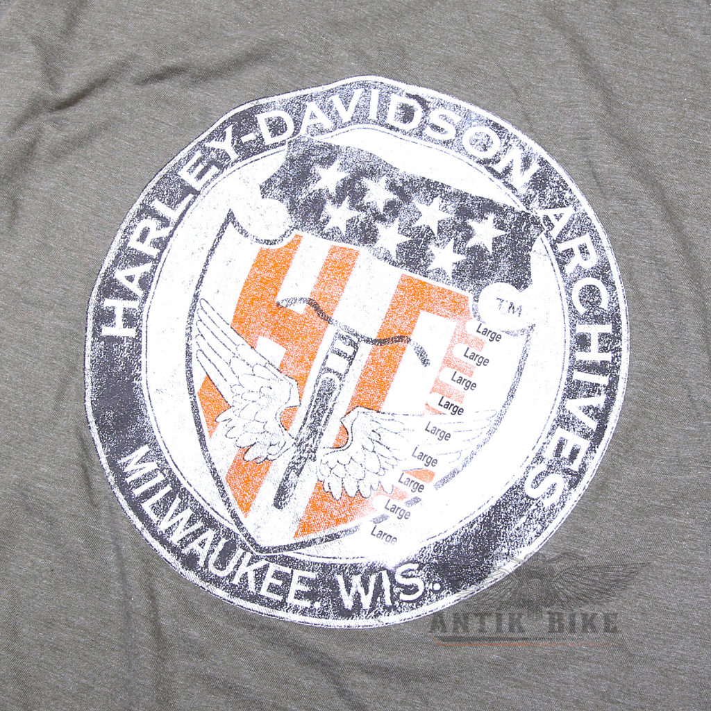 Kaos Harley Davidson T-shirt Bikers Milwaukee Wisconsin Museum Official HD Dealer Genuine Original USA