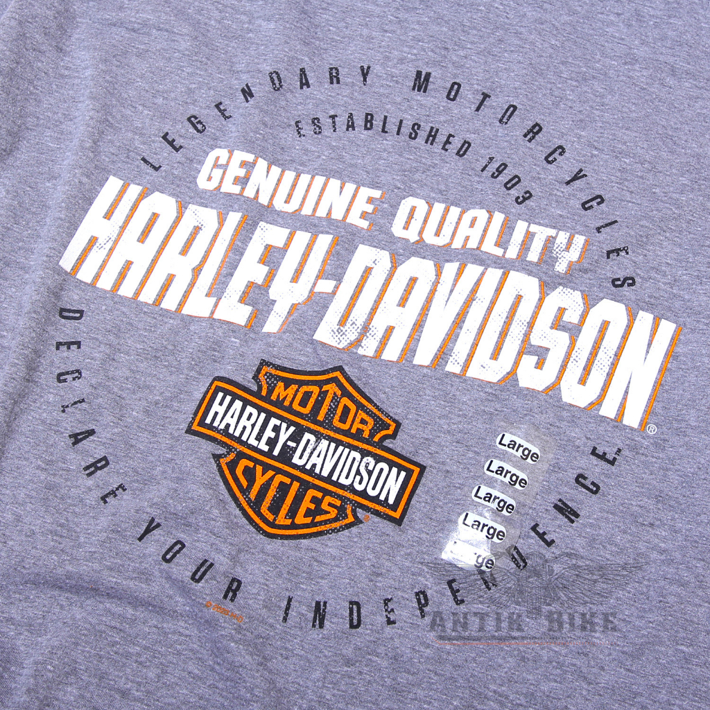 Kaos Harley Davidson T-shirt Bikers Milwaukee Wisconsin Official HD Dealer Genuine Original USA