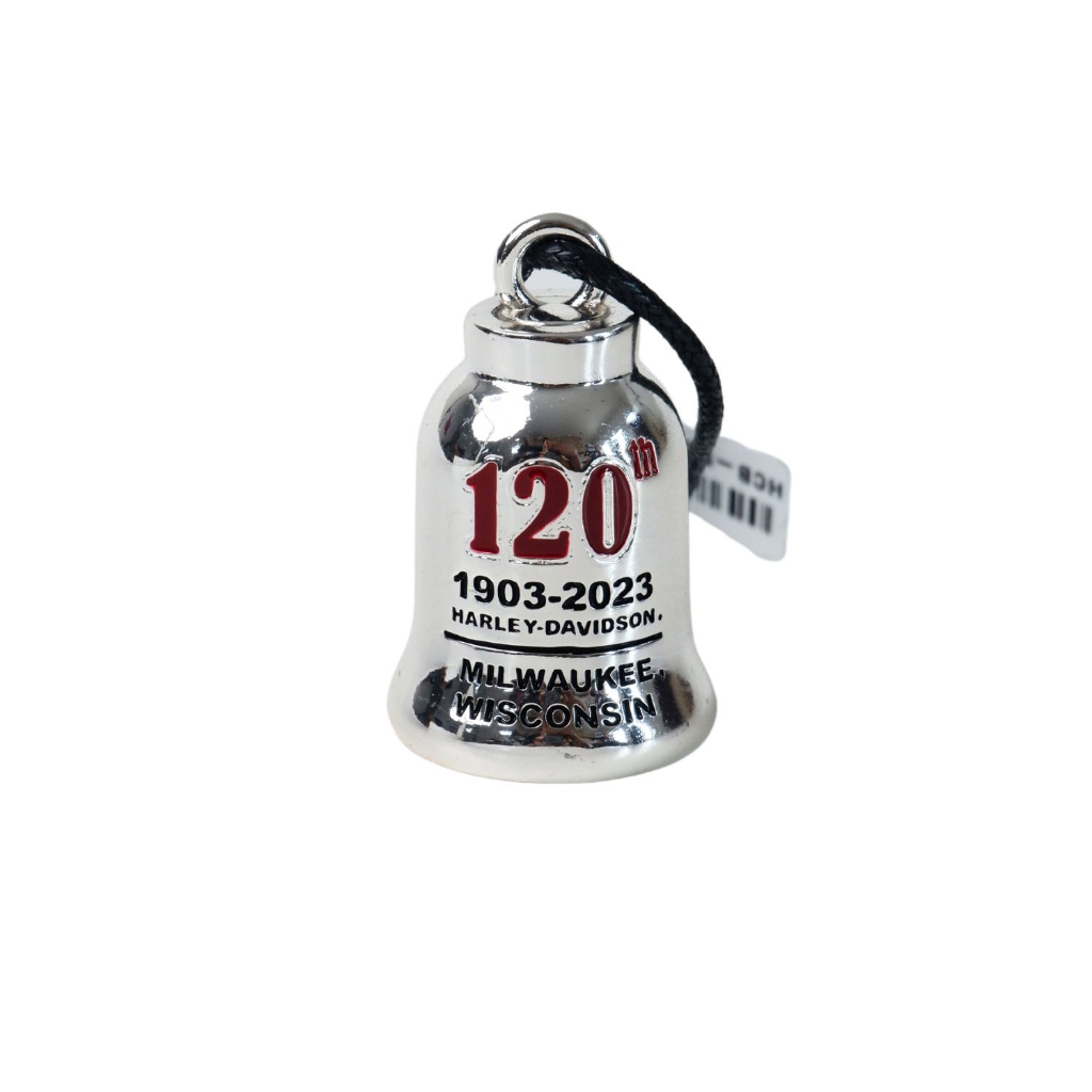 Aksesoris Harley Davidson Spare Part Ride Bell Logo 120th Harley Milwaukee Wisconsin Gantungan Motor