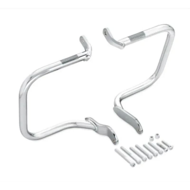chrome rear saddlebag