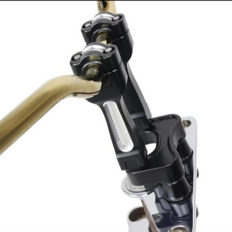 black handle bar RISER adapter