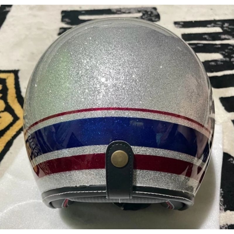 half face helmet retro