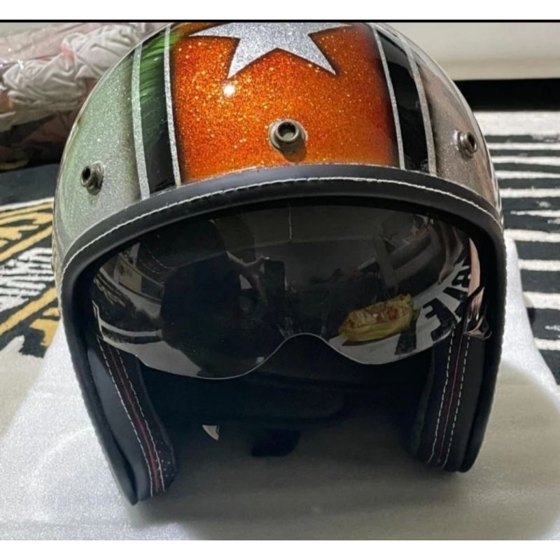 openface helmet custom retro