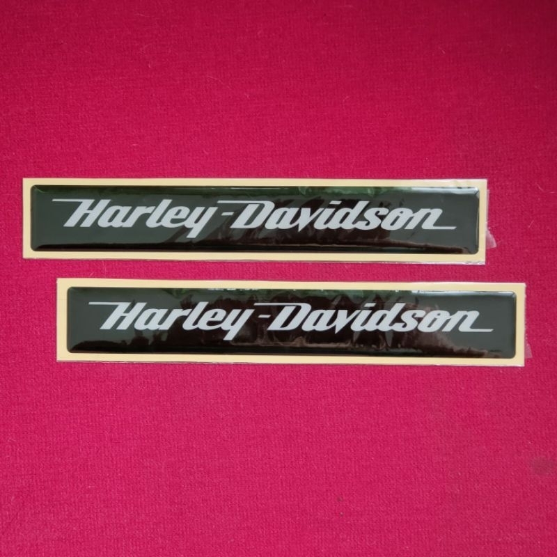 sticker decal resin harley davidson