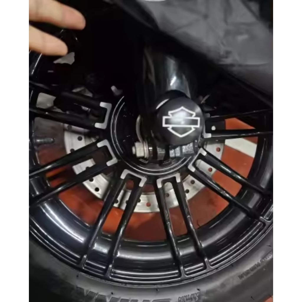 baut tutup as roda depan Harley davidson
