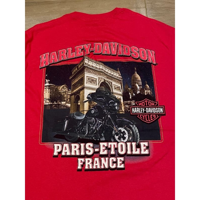 kaos harley davidson genuine PARIS